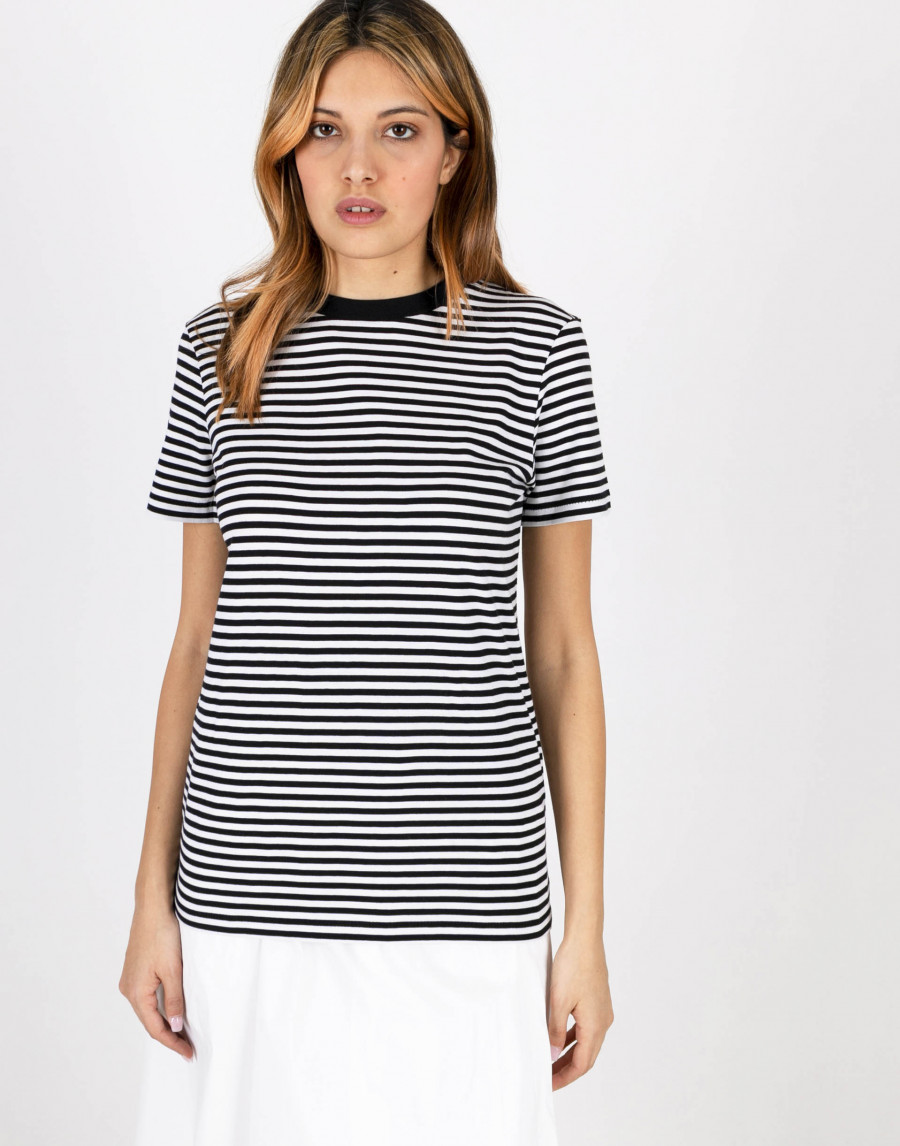 black striped t shirt