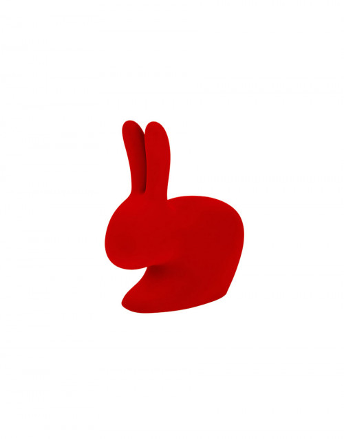 Baby chair rabbit - red velvet