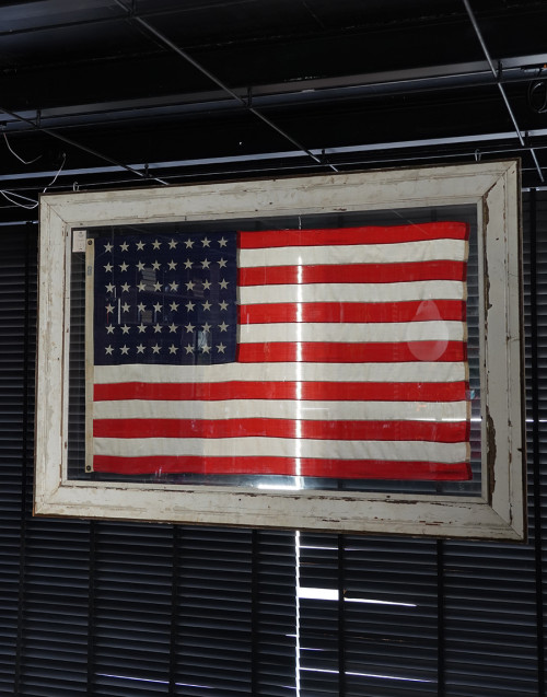 Vintage american flag