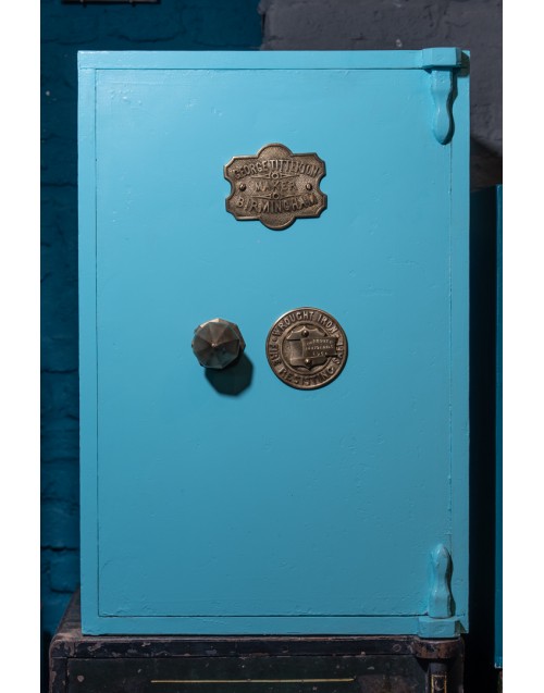 Vintage George Titterton Wroucht Iron safe